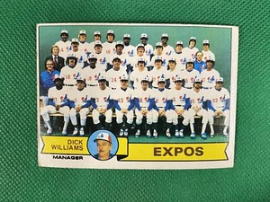 1979 Topps #606 Montreal Expos CL Dick Williams MG - Bild 1 von 1