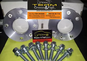 Paar Distanzscheiben + Schrauben FLACH für Jeep Avenger ab 2023 4x108 20mm - Bild 1 von 3