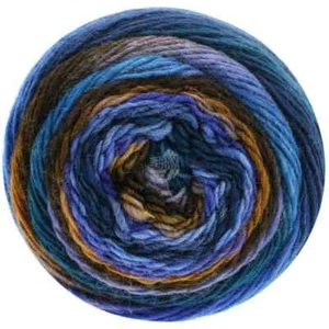 LANA GROSSA MEILENWEIT 100 COLOR MIX MULTI Strickgarn Wolle (Farbe 8003) - Bild 1 von 1