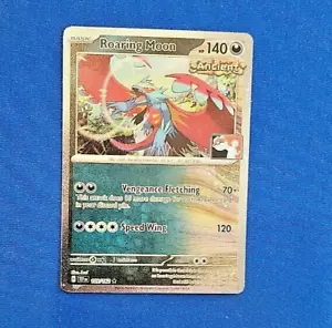 Roaring Moon 109/162 Play! Pokemon Prize Pack Series 5 Cosmos Holo Stamped - Picture 1 of 2