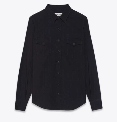 Camisa Western de Pana Saint Laurent $650 Foto 1 de 2