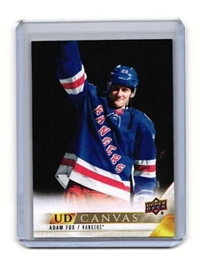 2022-23 Upper Deck UD Canvas #C53 Adam Fox SK#YP1418 - Bild 1 von 2