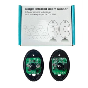 Universal Laser Security photocells Infrared Beam Sensor Motion Detector Outdoor - Picture 1 of 12