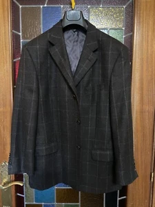 M&S MARKS & SPENCER CHAQUETA  54 (Medium Length) Italian Merino - Picture 1 of 8