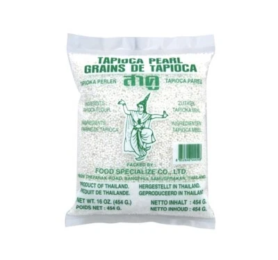 Tapioka Perlen tapiokamehl nur 2,60€ Versand egal wie oft Maniok Bubble Tea 454g - Bild 1 von 2