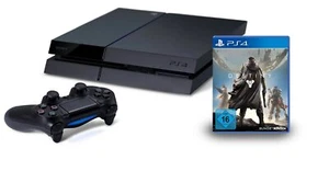 PS4 - Konsole 500GB #schwarz + Destiny + Original Controller A-Chassis - Bild 1 von 7