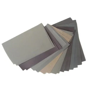 15x Sandpaper Wet Dry Sanding Sheet 400 600 800 1000 1200 1500 2000 2500 Grit AU - Picture 1 of 6