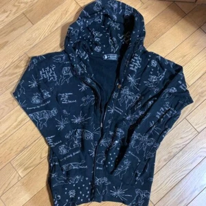 Hysteric Glamour Andy Warhol Hoodie Full zip Angel print Black No box - Picture 1 of 4
