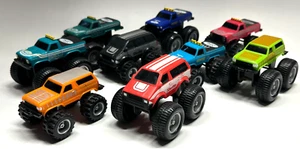 Juguetes McDonalds Happy Meal Bigfoot Monster Trucks 9 piezas Aerostar, Ford Ranger - Imagen 1 de 9