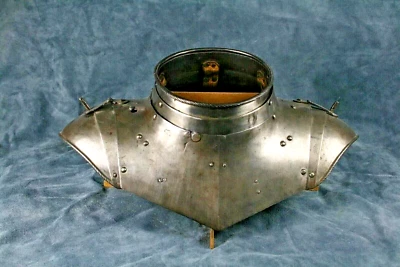 Medieval Knight Greek Gothic Steel Neck Guard Armor Medieval Steel Gorget - Image 1 of 4