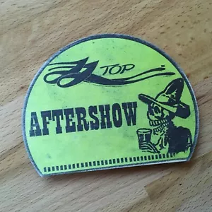 Pase ZZ TOP Mescalero After-Show (sin pelar) 2003 - Imagen 1 de 7