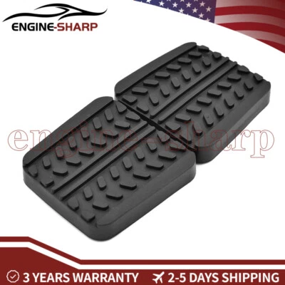 2Pcs Brake Clutch Pedal Pads Cover For Mazda RX-7 323 626 929 B2000 B2200 B2500 Foto 1 de 4