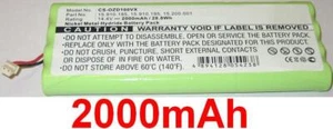 Batterie 2000mAh type 15.910.185 15.910.195 Pour Ozroll ODS Controller - Photo 1 sur 1