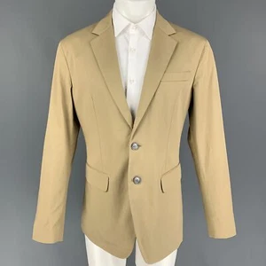 DSQUARED2 Size 38 Khaki Cotton Notch Lapel Sport Coat - Picture 1 of 7