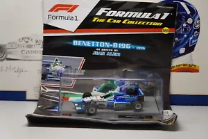 COLLEZIONE PANINI F1 - 1996 benetton b196 - JEAN ALESI - modellino scala 1/43 #128 - Foto 1 di 9