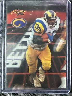 1994 PINNACLE SPORTFLICS NFL #180 Jerome Bettis Los Angeles Rams Starflics - Image 1 of 2
