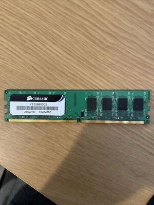 CORSAIR 800mhz 2GB DDR2 Memory (VS2GB800D2) - Image 1 of 3