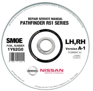 Nissan Pathfinder R51 (2005-2010) manuale officina su Cd - Foto 1 di 6