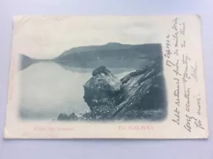 Killary Bay Leanne Postcard Co Galway 1902 Ireland Irish No Divider on back - Picture 1 of 3
