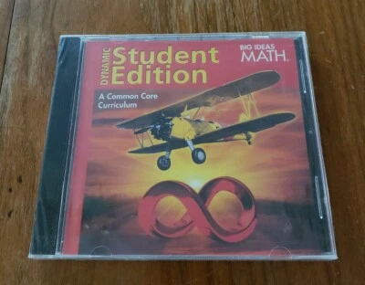 BIG IDEAS MATH: Common Core Dynamic Student Edition DVD Red 2014 (DVD Audio) NEW - Image 1 of 4