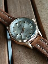 Enicar Sherpa Lady ref. 765.07.01 Gold Plated 20m original Vintage leather Strap