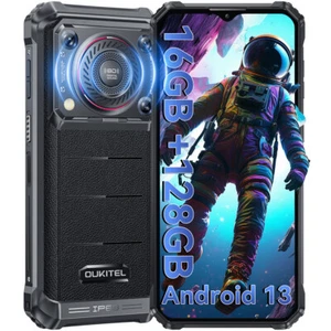 OUKITEL WP36 10600 mAh cellulare da esterno senza contratto 16 GB + 128 GB smartphone da esterno - Foto 1 di 12