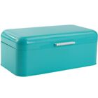 Culinary Couture Extra Large Turquoise Bread Box for Kitchen Countertop - Hol...