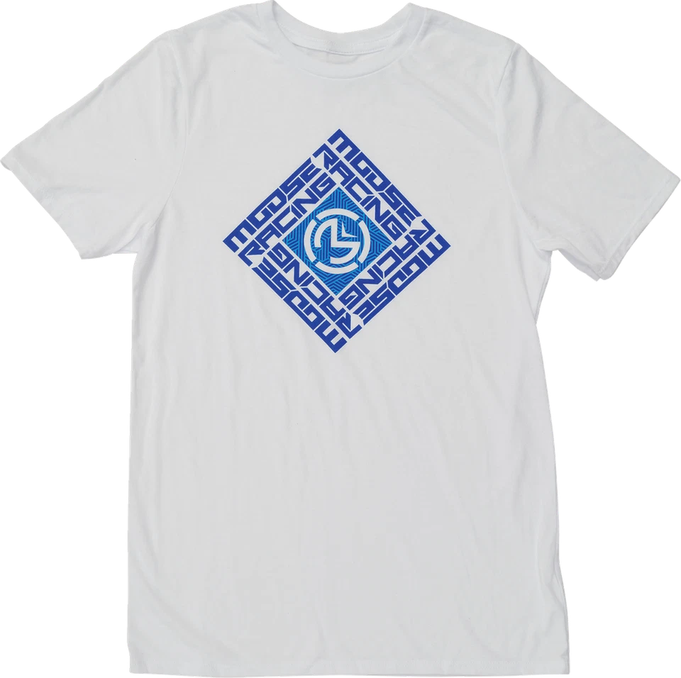 Moose Racing Youth Spin Sync T-Shirt White - Image 1 of 1