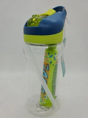 Cool Gear 14 oz. freeze stick Plastic Water Bottle flip up spout Pick from menu - Image 1 of 4