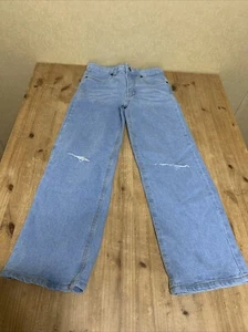 Lucky Brand Christy Wash High Waist Wide Leg Girl Jeans Kids Size 10 - Picture 1 of 8