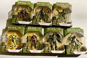 Halo Infinite Series Set of 7 , Master Chief,Spartan,Hiperius,Elite, Grunt New - Picture 1 of 4