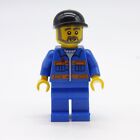 Leg0325 Lego Cty0290 Figurine Homme Dépanneur City 60017 Jambes Un Peu Abimées