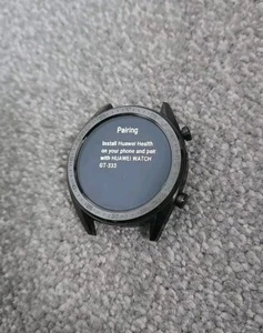 RELOJ INTELIGENTE HUAWEI WATCH GT FTN-B19 NEGRO ACERO INOXIDABLE 46mm *leer descripción - Imagen 1 de 2
