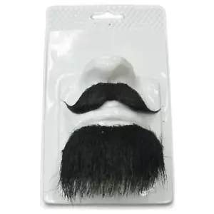 Rubie's Co.Theatrical Arabian Gaucho Moustache-Fake Moustache Goatee Set- Black  - Picture 1 of 4