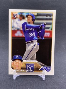 2023 Topps Update Freddy Fermin #US114 RC Rookie Card Kansas City Royals 🚨