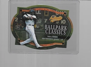 2003 FLEER AUTHENTIC BASEBALL BALLPARK CLASSICS BARRY BONDS #4 - Picture 1 of 1