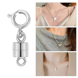 Silver Gold Magnetic Clasp Hook For DIY Bracelet Necklace Jewelry Finding [de] - Bild 1 von 15