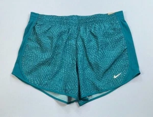 Girl's Nike Youth Standard Fit Reptile Print Running Run Shorts - Picture 1 of 7