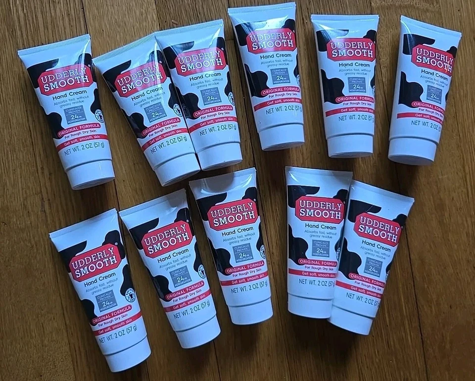 3pack Udderly Smooth Daily Moisturizer Hand Cream 2oz Travel TSA Size Nongreasy