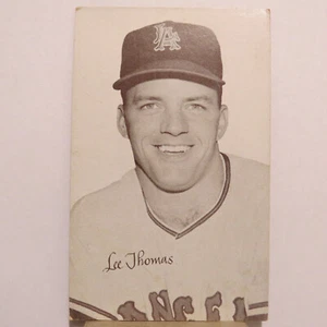 Lee Thomas Los Angeles Angels 1960's Post Card LTLAA - Picture 1 of 2
