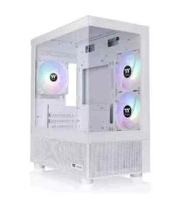 Thermaltake View 170 TG ARGB Snow - Micro-ATX Case; 3x120mm ARGB Fans included - Picture 1 of 3