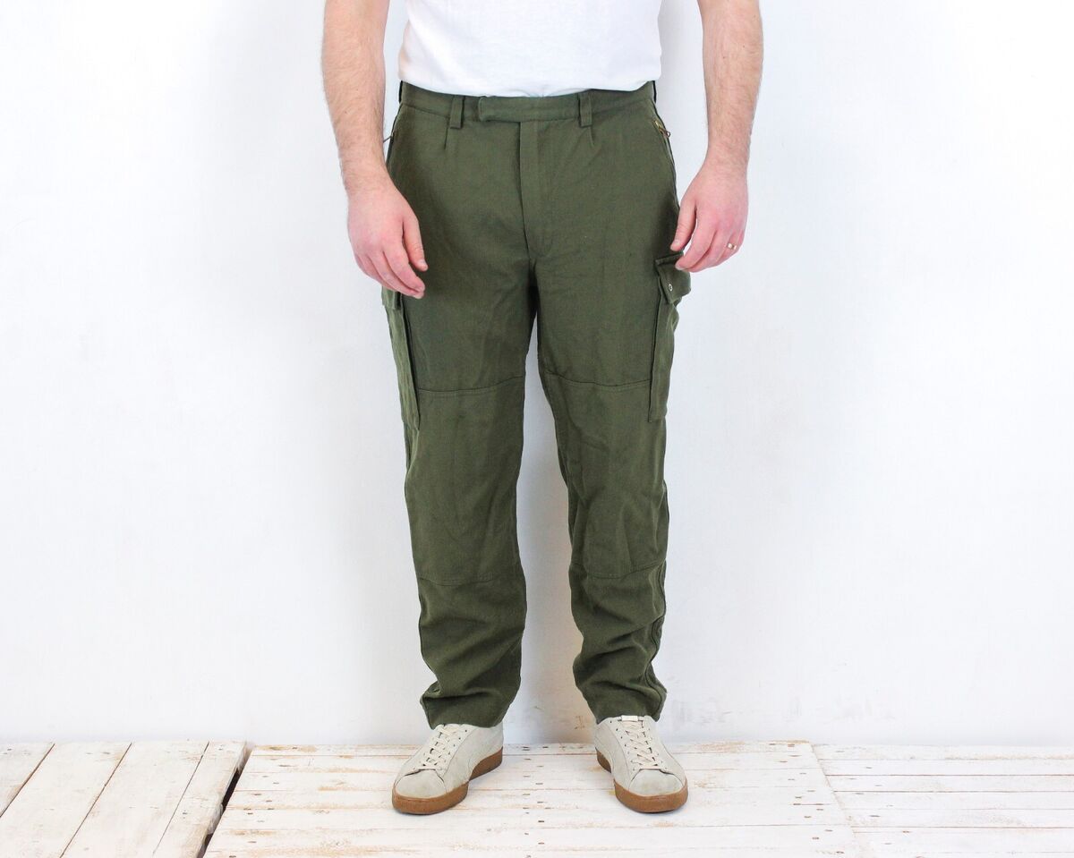 Wool Blend Green Original Vintage Pants for Men | eBay Wool Blend Green Original Vintage Pants for Men | eBay