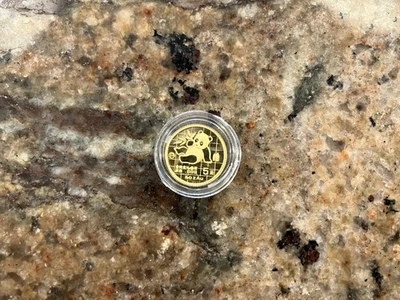 1989 1/20 Oz 5 Yuan China Gold Panda Coin Proof In Capsule - Image 1 of 2