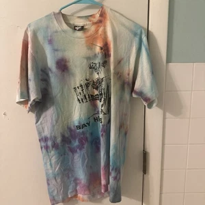 Vintage 90’s Bay Hills Golf Club Tie Dye Screen Stars Shirt Made In USA Large - Picture 1 of 9