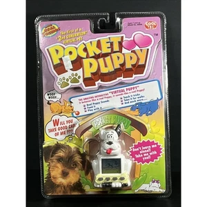 Dog Pocket Puppy Interactive Virtual Pet Toy Cool Tec Key Chain NIB - Picture 1 of 13