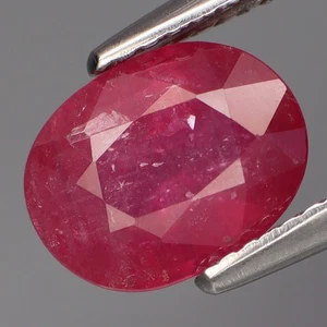 2.50Ct.Museum Gem! Natural Top Red Pink Normal Heated Ruby Mozambique - Picture 1 of 4
