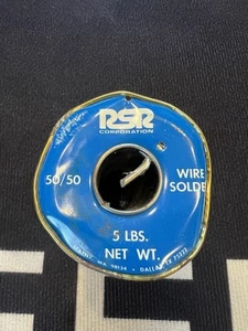RSR Corporation 50/50 Wire Solder 5LBS. Net WT - Picture 1 of 4