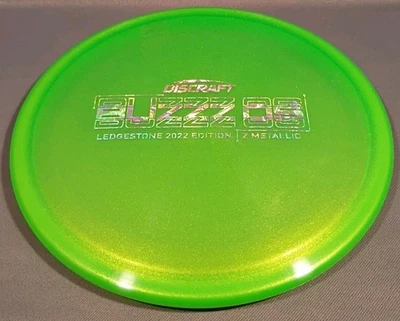 💥Discraft LE Buzzz OS Z Dinero Metálico Verde Dinero Lámina Ledgestone 2022 179.14G Foto 1 de 4