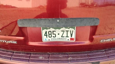 Chevy Venture 2000 placa de licencia moldura panel envolvente acabado maletero trasero OEM Foto 1 de 4