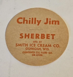 Vintage Smith Ice Cream Oshkosh, WI Dixie Cup Lid #453 - Picture 1 of 2